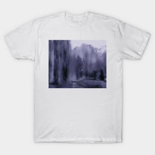 Abstract Oil Painting Very Peri 12c3 T-Shirt